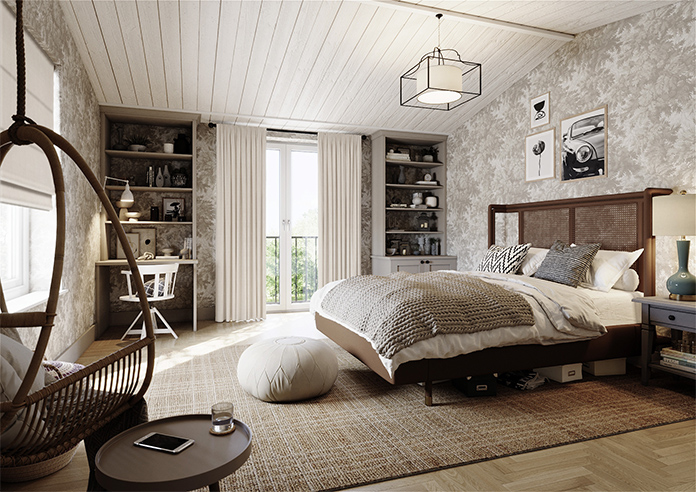 Atina (Blackout), Oatmeal - Made to Measure Curtains - Image 7